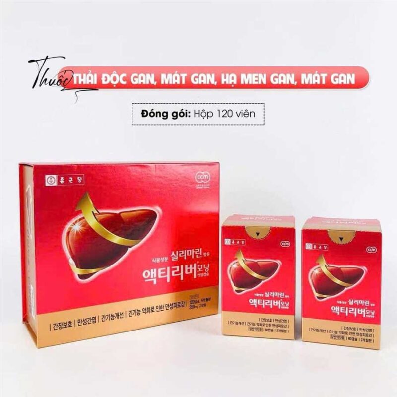 Bổ Gan ChongKunDang Chuẩn Nội Địa Hàn Quốc 120 viên